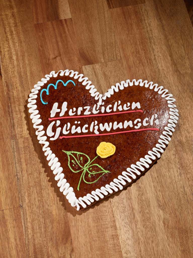 Herz mit Wunschaufschrift 23cm